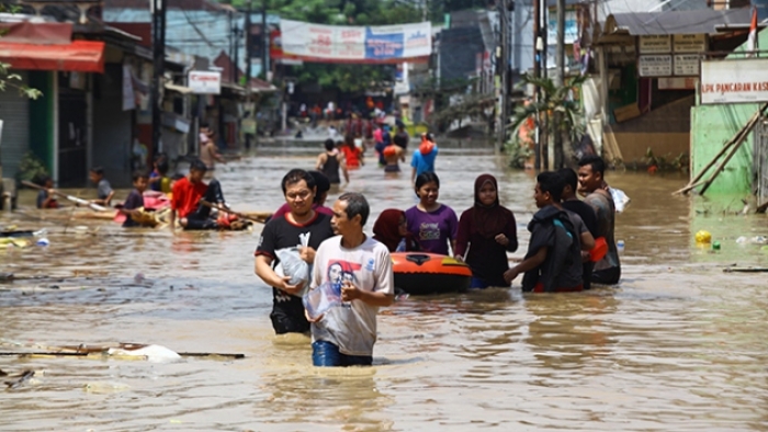 Endonezya'da sel baskını