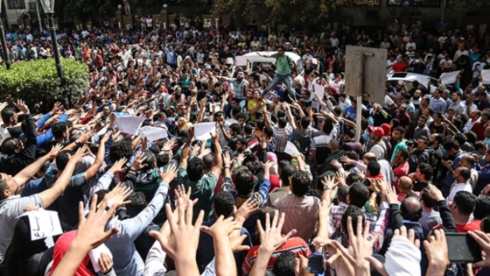 Mısır'da 'ada' protestosu