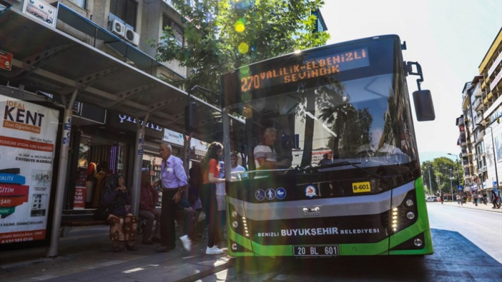 Denizli Büyükşehir otobüsleri LGS’ ye gireceklere ücretsiz
