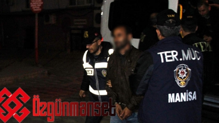12 Terör Şüphelisi Manisa'da Gözaltına Alındı