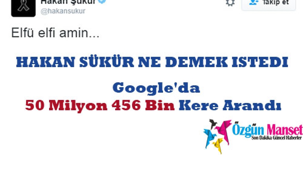 Elfü Elfi Amin Ne Demek? Anlamı Nedir? Ne Demektir?