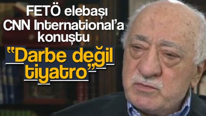 Fethullah Gülen darbe girişimi için CNN international'a konuştu