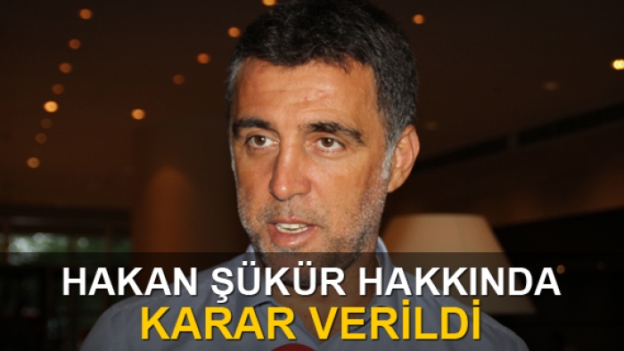 Hakan Şükür, Galatasaray'dan ihraç ediliyor
