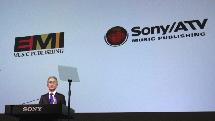 Sony, EMI Music Publishing'i $ 1.9bn anlaşma ile satın aldı