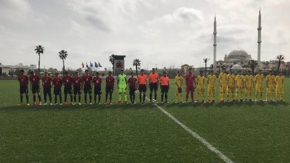 U15 Milli Takımı, Romanya'yı 1-0 yendi