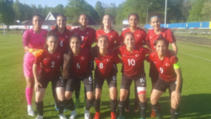 U16 Kız Milli Takımı, İsveç ile 1-1 berabere kaldı