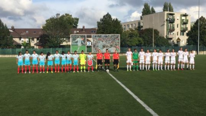 U17 Kız Milli Takımı, Macaristan'ı 4-2 yendi