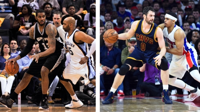 Spurs ve Cavaliers konferans yarı finalinde