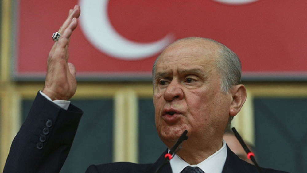 Bahçeli, parti içi muhalefete yüklendi