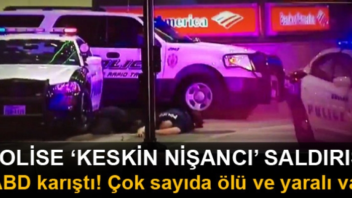 ABD'de polise silahlı saldırı: En az 5 polis öldü