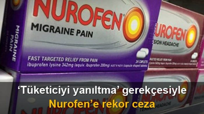 Ağrı kesici Nurofen'e rekor ceza