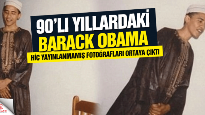 Barack Obama'nın 90'lı yıllardaki görüntüsü ortaya çıktı