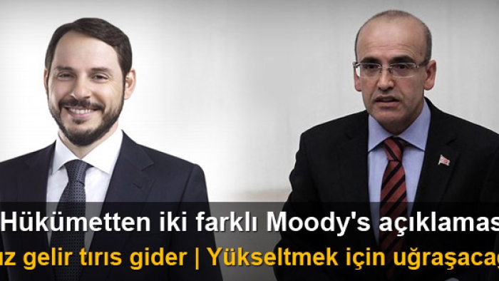 Birbirinden iki farklı Moody's açıklaması