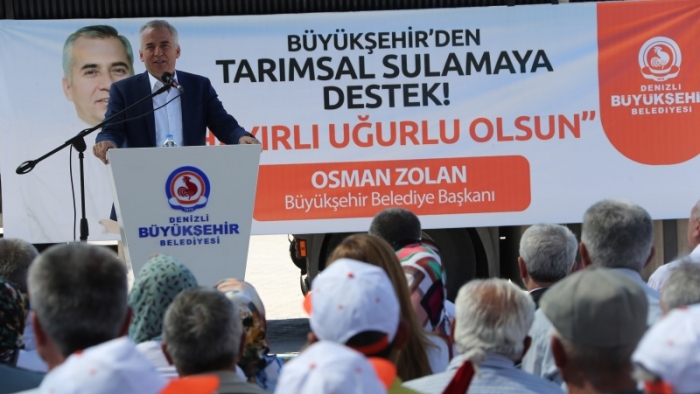 Denizli Büyükşehir Belediyesi’den üreticiye dev destek