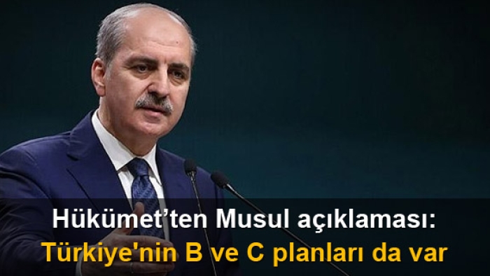 Hükümet Musul ile ilgili olarak açıklama yaptı