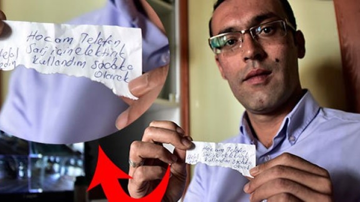 İmama öyle bir not bıraktı ki..!
