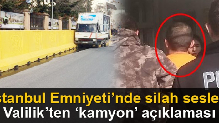 İstanbul Emniyeti'nde silah sesleri