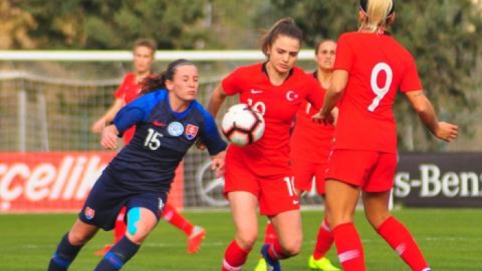 Kadın A Milli Takımı, Slovakya ile 0-0 berabere kaldı