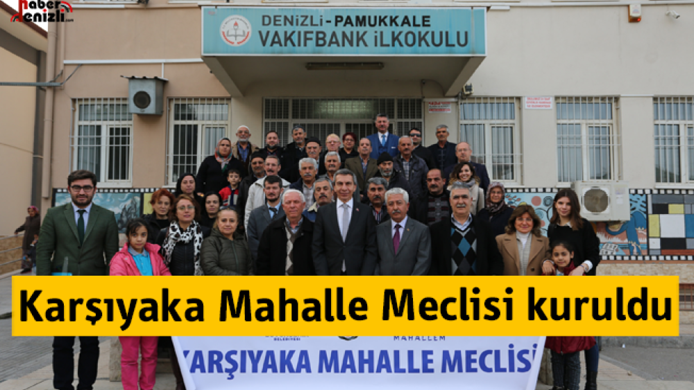 Kayıhan Mahalle Meclisi kuruldu