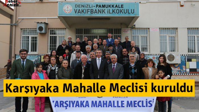 Kayıhan Mahalle Meclisi kuruldu