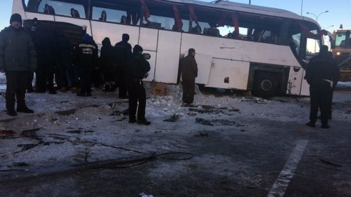 Konya'da öğrencileri götüren otobüs devrildi: 2 öğrenci öldü, 16 tanesi yaralandı