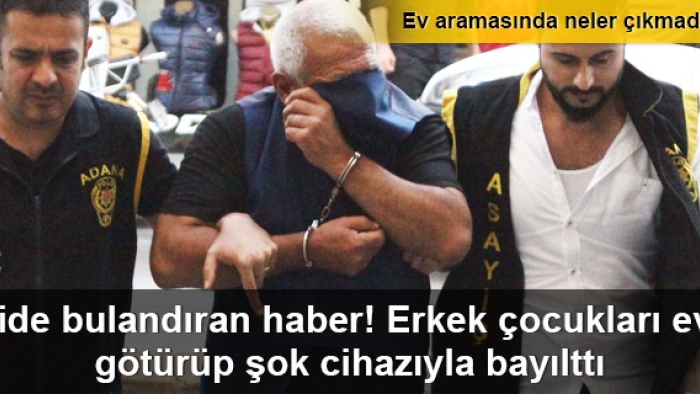 Mide bulandıran haber ev aramasında neler çıkmadı ki