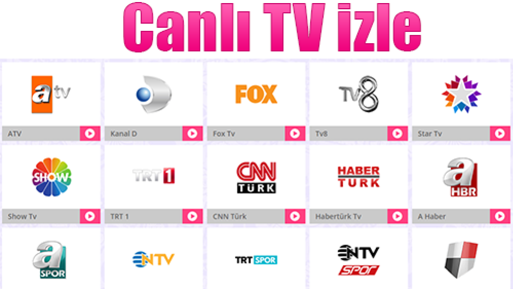 Online Canlı Televizyon Yayını