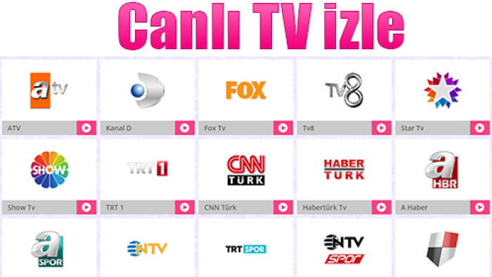 Online Canlı Televizyon Yayını