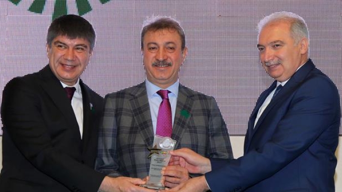 SAĞLIKLI KENTLER BİRLİĞİ’NDEN İSTAÇ’A ÇEVRECİ TESİS ÖDÜLÜ