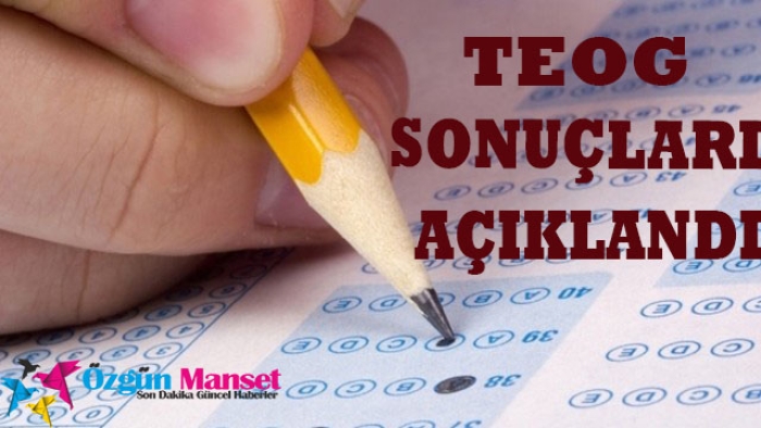 TEOG puanları açıklandı! Sonuçları öğrenmek için tıklayınız