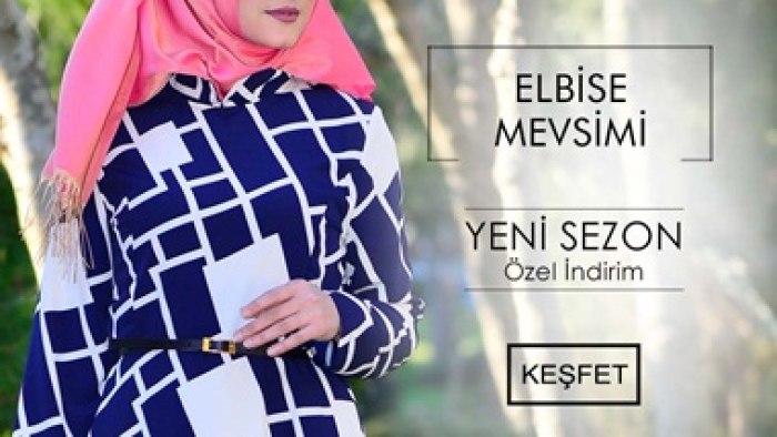 Tesettür giyim kapında