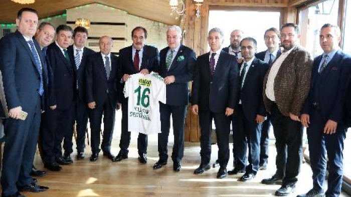 TFF'den Bursaspor'a ziyaret